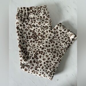 GAP Kids Leopard Print Denim Pants